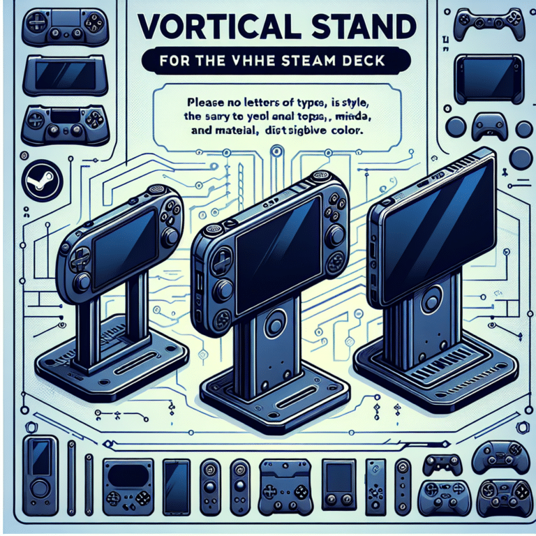 Vertical Stands for the Steam Deck: A Comparison