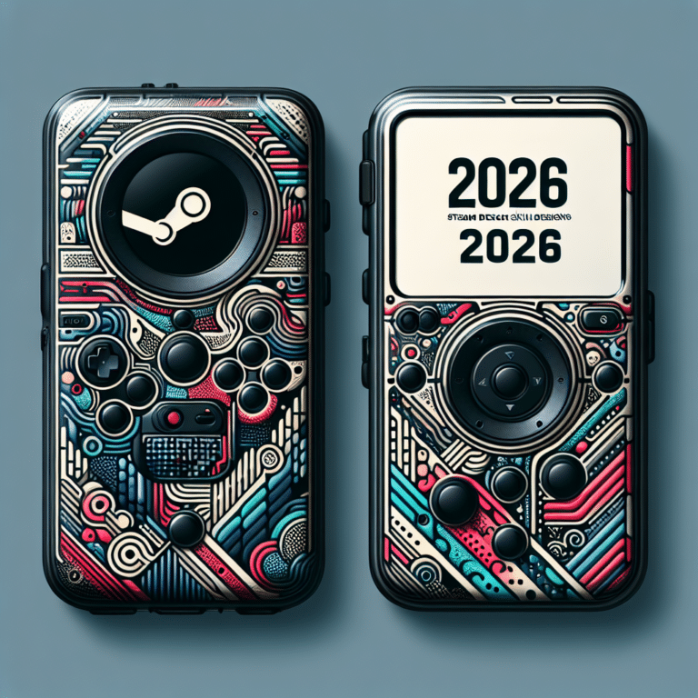 Stylish Steam Deck Skin Designs 2026