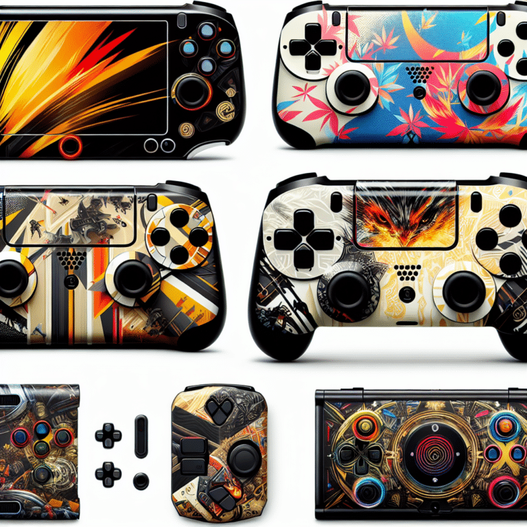 Gaming Console Skins for Steam Deck