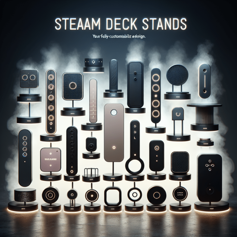 Make it Yours: Customizable Steam Deck Stands 